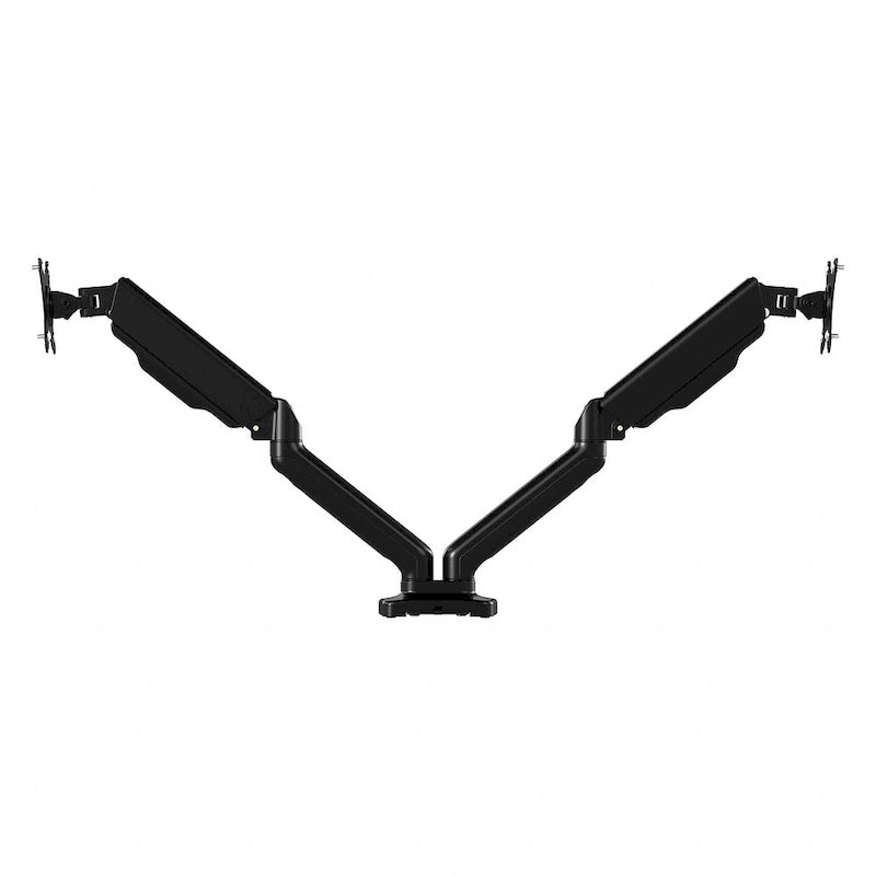 Support double moniteur réglable avec port USB