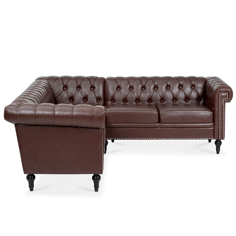 Canapé modulaire de luxe, en cuir PU
