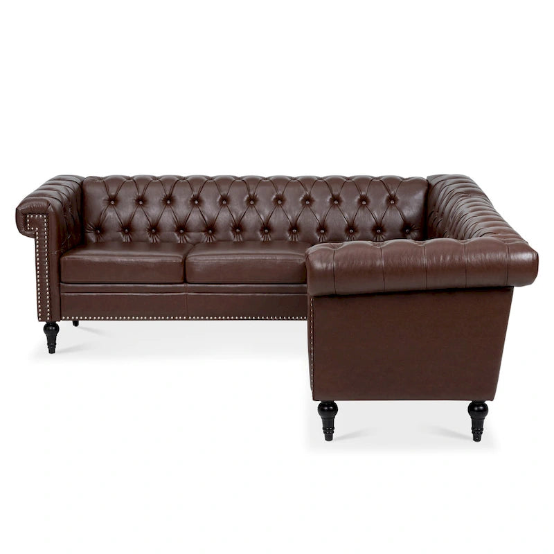 Canapé modulaire de luxe, en cuir PU