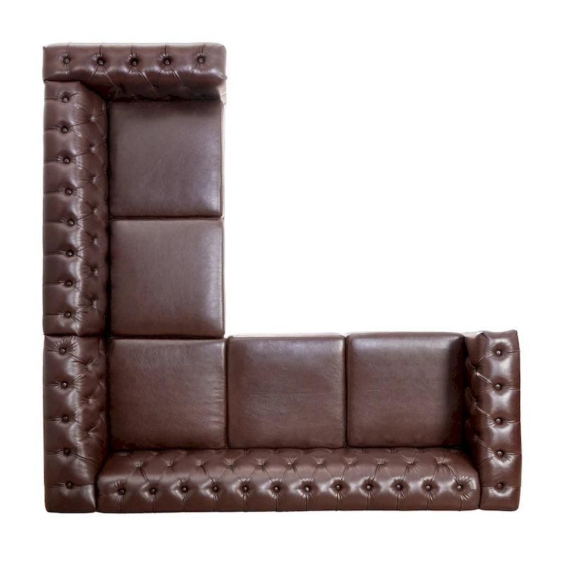 Canapé modulaire de luxe, en cuir PU