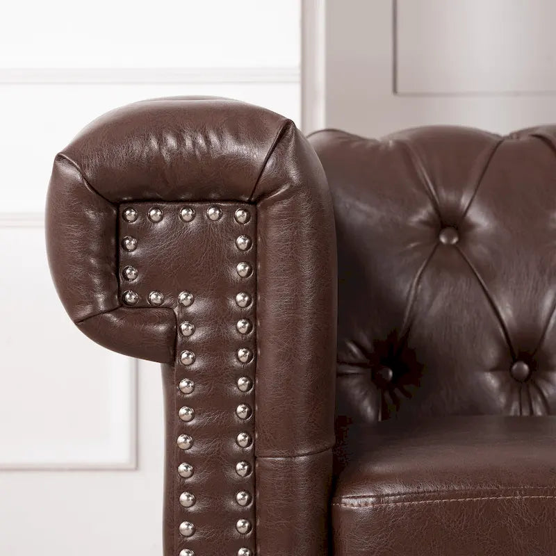 Canapé modulaire de luxe, en cuir PU