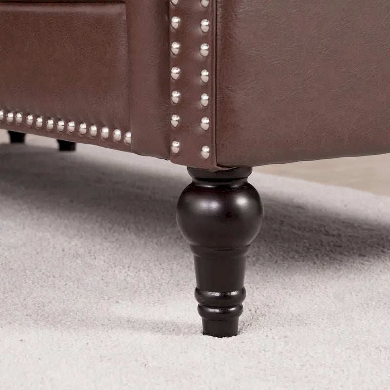 Canapé modulaire de luxe, en cuir PU