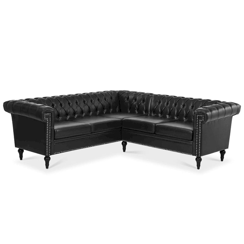 Canapé modulaire de luxe, en cuir PU