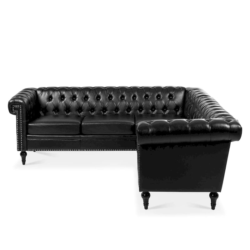 Canapé modulaire de luxe, en cuir PU