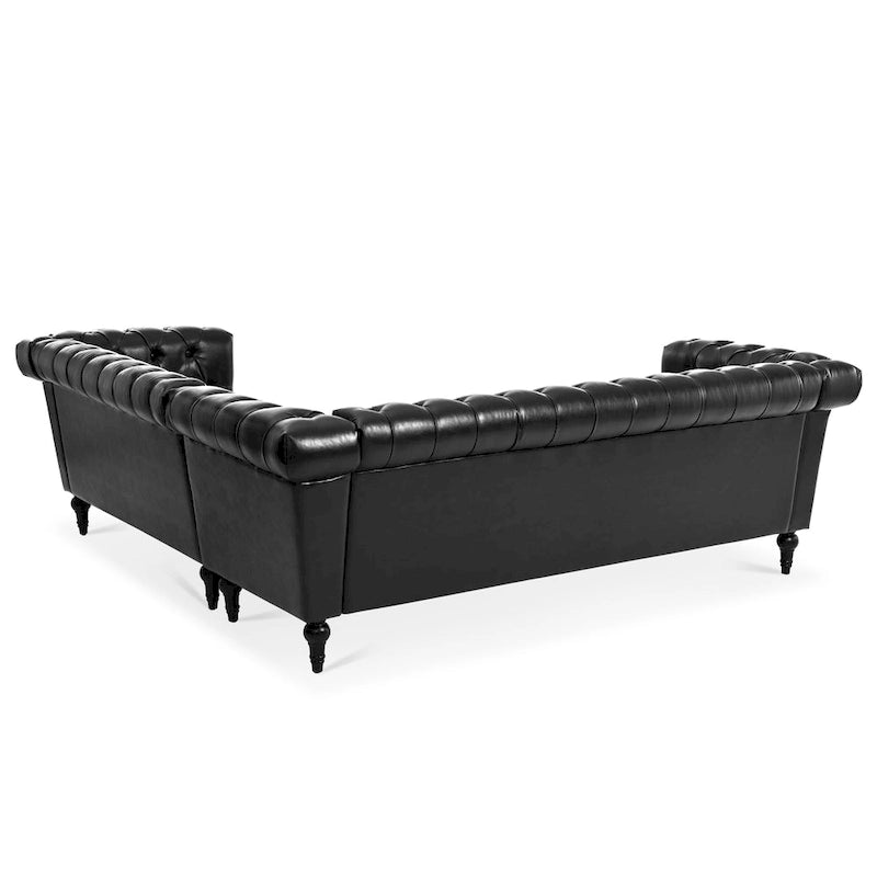 Canapé modulaire de luxe, en cuir PU