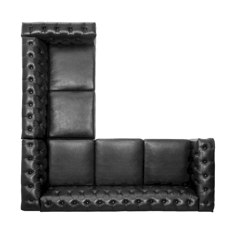 Canapé modulaire de luxe, en cuir PU