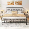 Base de lit Twin/Full/Queen/King avec sommier tapissier/matelas