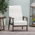 Fauteuil d'appoint dossier haut en similicuir 25,75 po