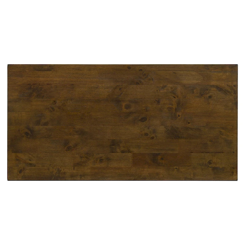 Table basse en bois simple couche de 47 pouces