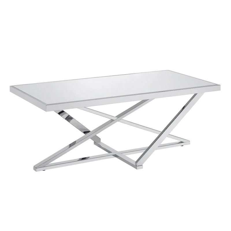 Table basse miroir de 47 pouces
