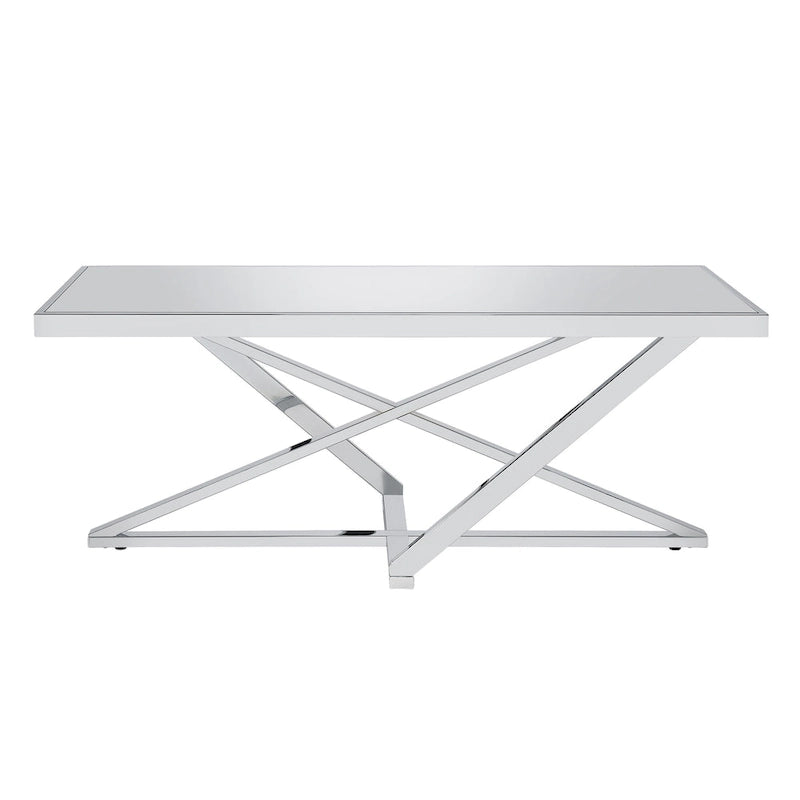 Table basse miroir de 47 pouces