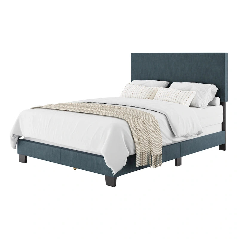 Lit double/deux places moderne, sommier requis