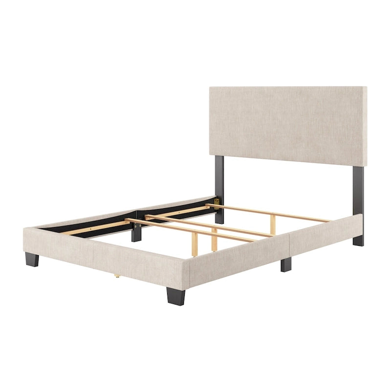 Lit double/deux places moderne, sommier requis