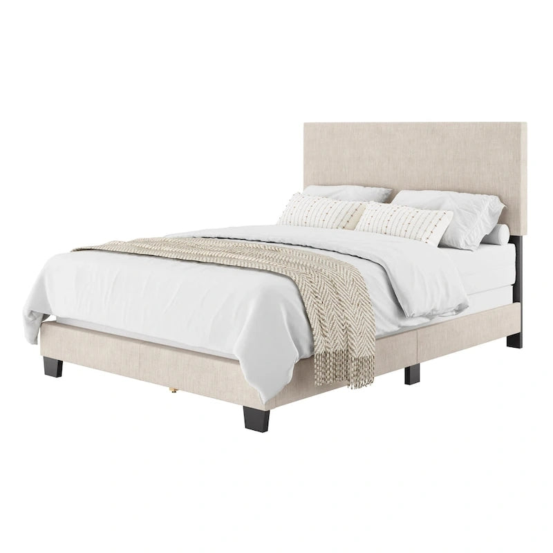 Lit double/deux places moderne, sommier requis