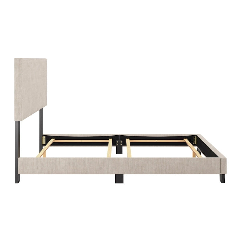 Lit double/deux places moderne, sommier requis