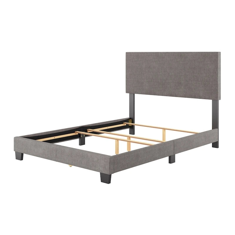 Lit double/deux places moderne, sommier requis