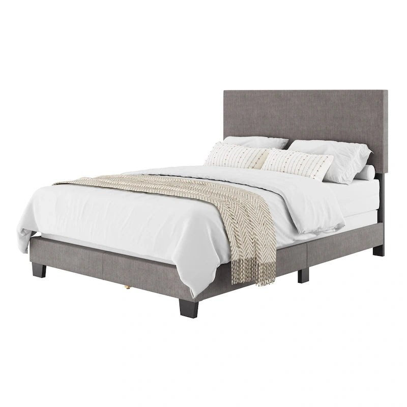 Lit double/deux places moderne, sommier requis