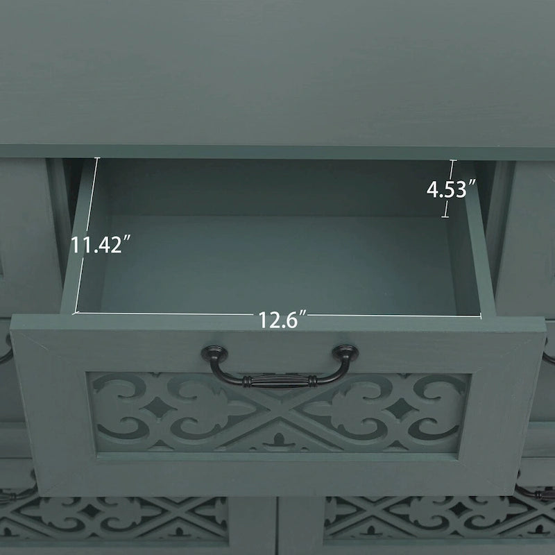 Commode 7 tiroirs Meuble américain convenant à une chambre à coucher