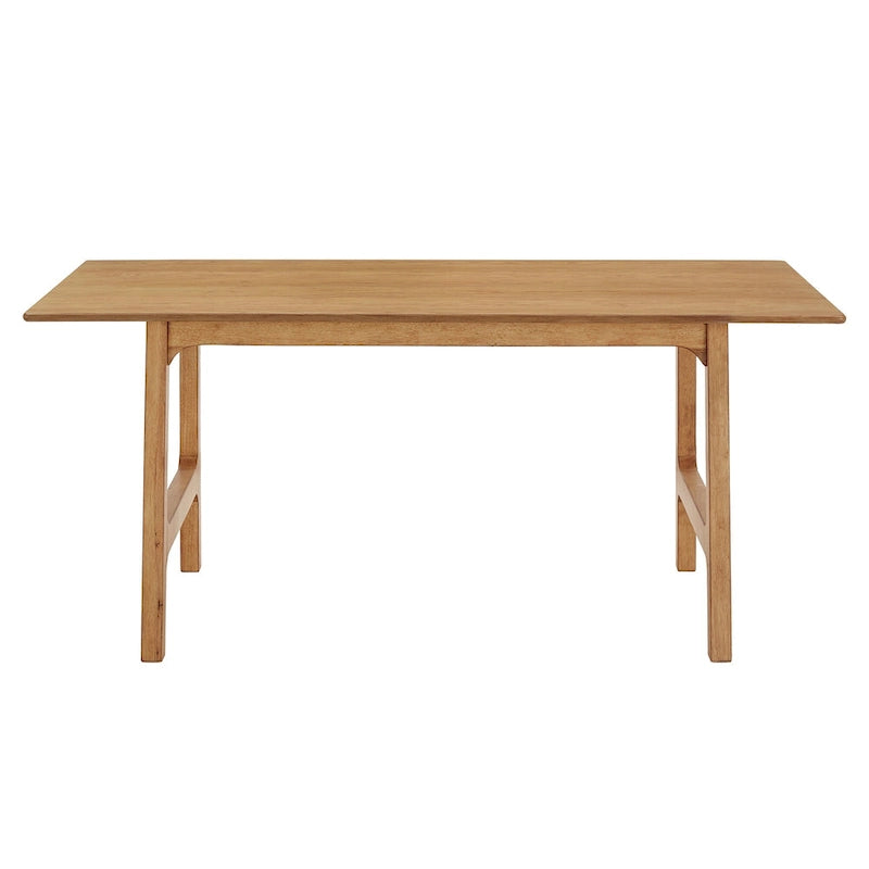 Table de salle à manger style nordique en placage bois (71 cm)