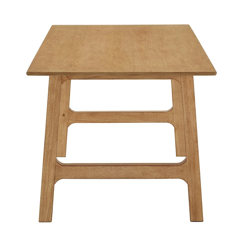 Table de salle à manger style nordique en placage bois (71 cm)