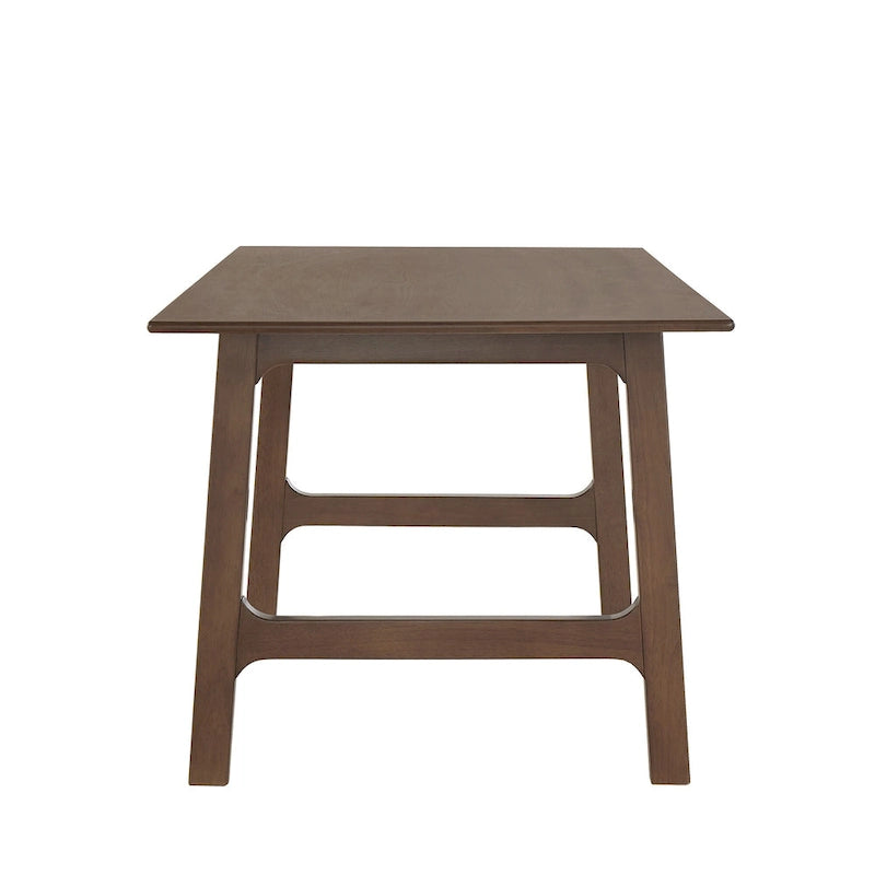 Table de salle à manger style nordique en placage bois (71 cm)