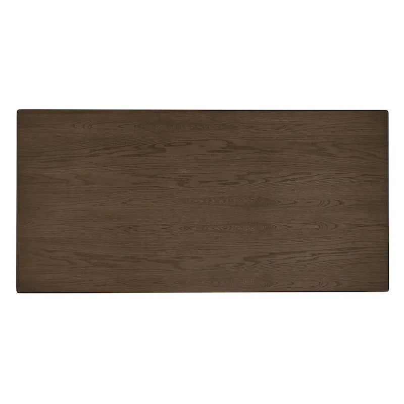 Table de salle à manger style nordique en placage bois (71 cm)
