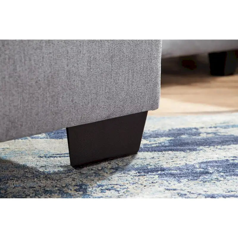 Canapé d'angle en U avec 4 coussins